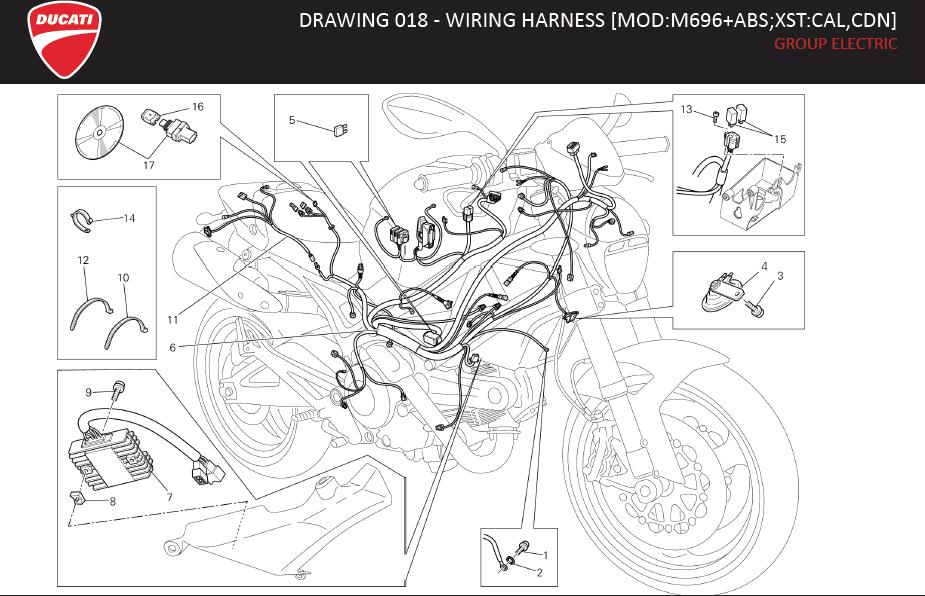 4DRAWING 018 - WIRING HARNESS [MOD:M696+ABS;XST:CAL,CDN]; GROUP ELECTRIChttps://images.simplepart.com/images/parts/ducati/fullsize/MR_696_ABS_MY13_USA_EN008.jpg