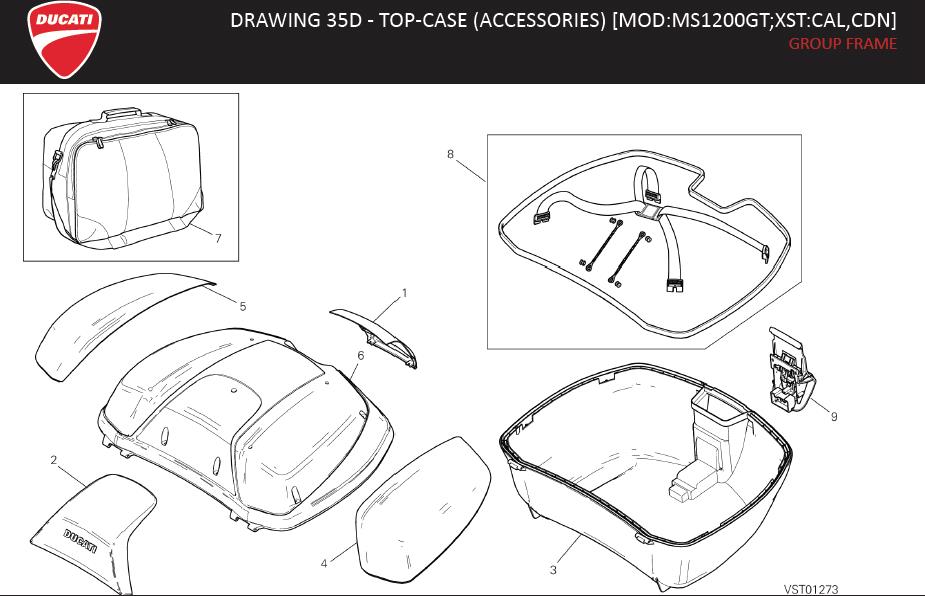 9DRAWING 35D - TOP-CASE (ACCESSORIES) [MOD:MS1200GT;XST:CAL,CDN]; GROUP FRAMEhttps://images.simplepart.com/images/parts/ducati/fullsize/MS1200S_GT_MY13_USA_EN142.jpg