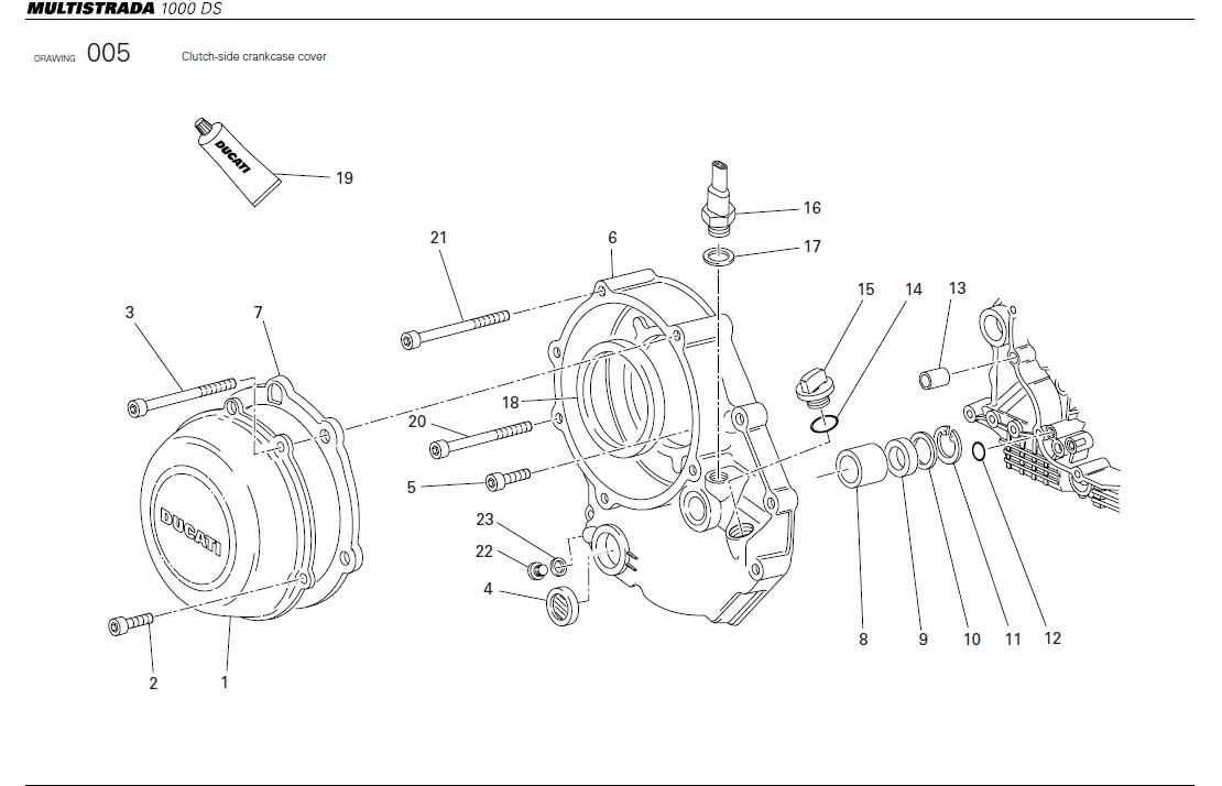 1Clutch-side crankcase coverhttps://images.simplepart.com/images/parts/ducati/fullsize/MTS1000DS_USA_2005020.jpg