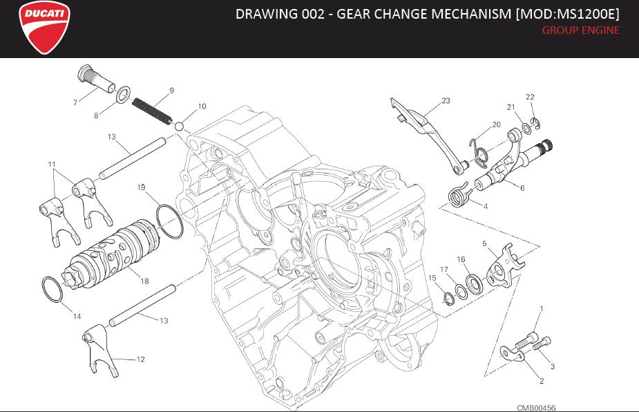 18DRAWING 002 - GEAR CHANGE MECHANISM [MOD:MS1200E]; GROUP ENGINEhttps://images.simplepart.com/images/parts/ducati/fullsize/MTS1200_ENDURO_USA_MY16018.jpg