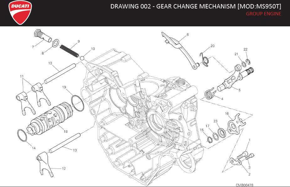 6DRAWING 002 - GEAR CHANGE MECHANISM [MOD:MS950T]; GROUP ENGINEhttps://images.simplepart.com/images/parts/ducati/fullsize/MTS950_EN_US_MY17018.jpg