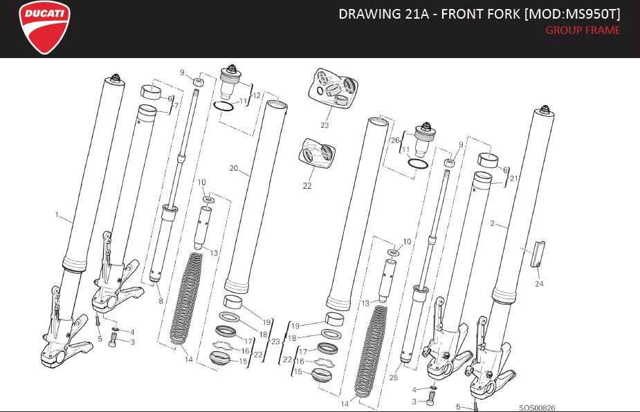 19DRAWING 21A - FRONT FORK [MOD:MS950T]; GROUP FRAMEhttps://images.simplepart.com/images/parts/ducati/fullsize/MTS950_EN_US_MY17124.jpg