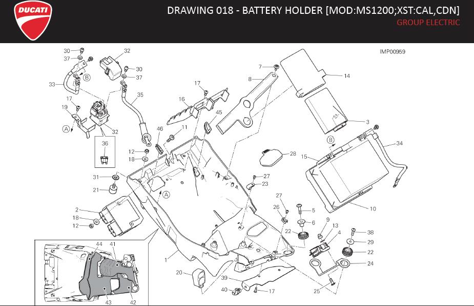 9DRAWING 018 - BATTERY HOLDER [MOD:MS1200;XST:CAL,CDN]; GROUP ELECTRIChttps://images.simplepart.com/images/parts/ducati/fullsize/MTS_1200_MY15_USA_EN008.jpg