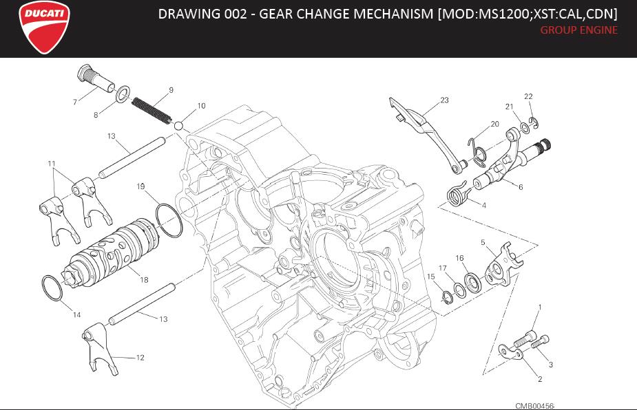 18DRAWING 002 - GEAR CHANGE MECHANISM [MOD:MS1200;XST:CAL,CDN]; GROUP ENGINEhttps://images.simplepart.com/images/parts/ducati/fullsize/MTS_1200_MY15_USA_EN018.jpg