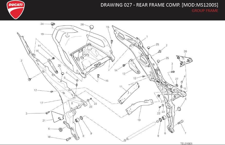 19DRAWING 027 - REAR FRAME COMP. [MOD:MS1200S]; GROUP FRAMEhttps://images.simplepart.com/images/parts/ducati/fullsize/MULTISTRADA1200S_EN_US_MY17108.jpg