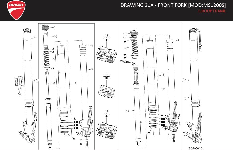 2DRAWING 21A - FRONT FORK [MOD:MS1200S]; GROUP FRAMEhttps://images.simplepart.com/images/parts/ducati/fullsize/MULTISTRADA1200S_EN_US_MY17130.jpg