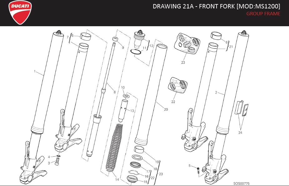 19DRAWING 21A - FRONT FORK [MOD:MS1200]; GROUP FRAMEhttps://images.simplepart.com/images/parts/ducati/fullsize/MULTISTRADA1200_EN_US_MY17130.jpg