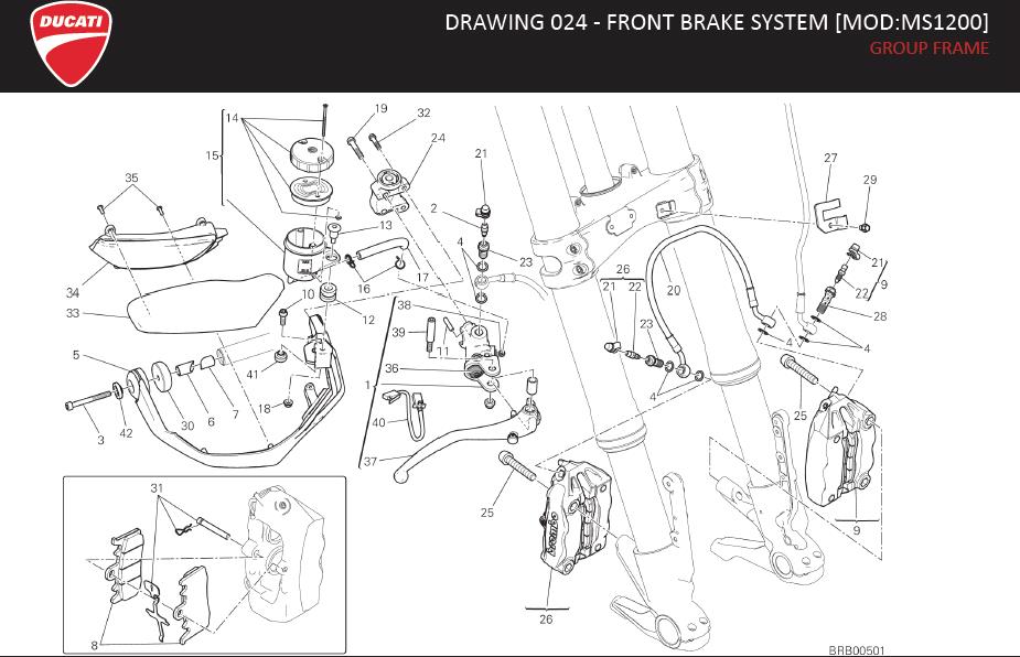 33DRAWING 024 - FRONT BRAKE SYSTEM [MOD:MS1200]; GROUP FRAMEhttps://images.simplepart.com/images/parts/ducati/fullsize/MULTISTRADA_1200ABS_MY16_USA_EN098.jpg