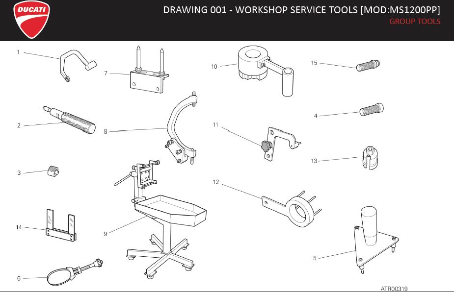 1DRAWING 001 - WORKSHOP SERVICE TOOLS [MOD:MS1200PP]; GROUP TOOLShttps://images.simplepart.com/images/parts/ducati/fullsize/MULTISTRADA_1200S_PIKES_PEAK_MY16_USA_EN064.jpg