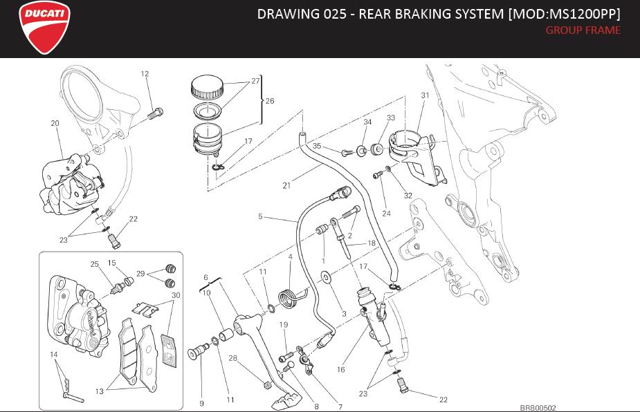 6DRAWING 025 - REAR BRAKING SYSTEM [MOD:MS1200PP]; GROUP FRAMEhttps://images.simplepart.com/images/parts/ducati/fullsize/MULTISTRADA_1200S_PIKES_PEAK_MY16_USA_EN096.jpg