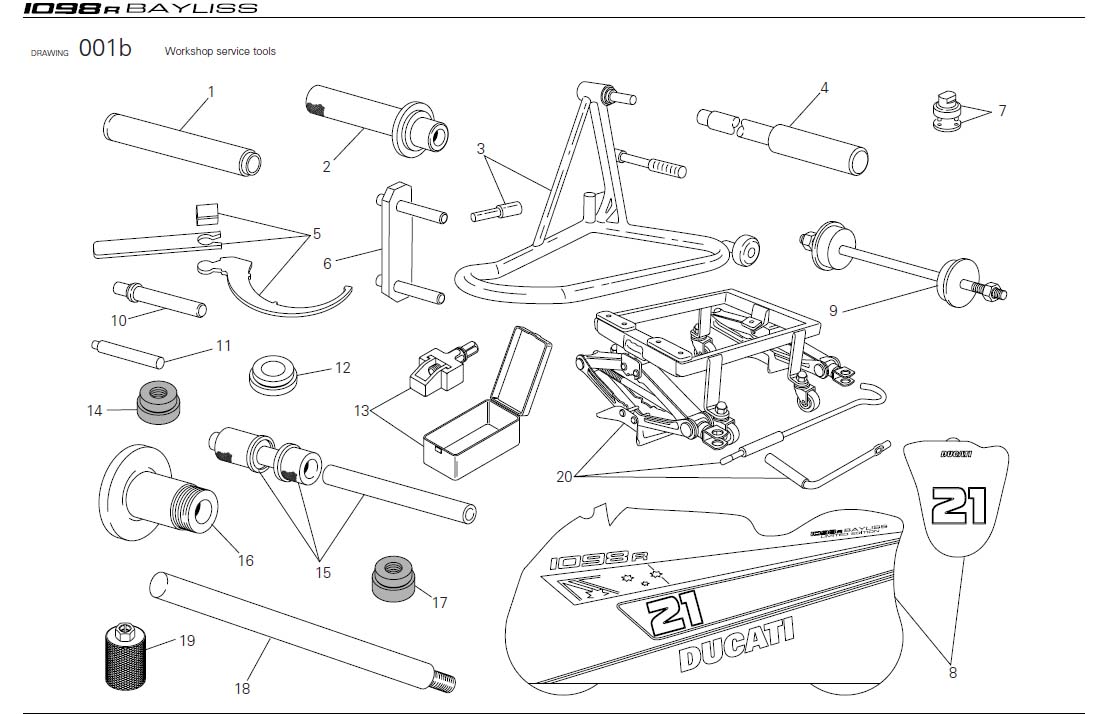 19Workshop service toolshttps://images.simplepart.com/images/parts/ducati/fullsize/SBK1098RBAYLISS_USA_2009010.jpg