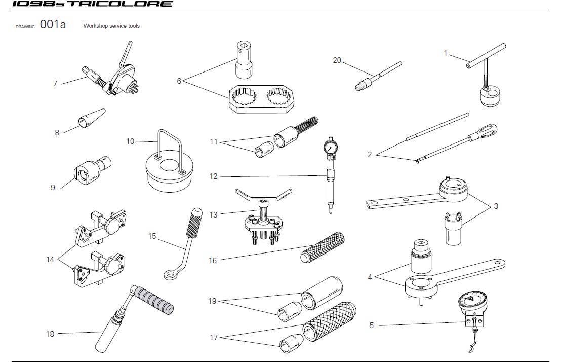 14Workshop service toolshttps://images.simplepart.com/images/parts/ducati/fullsize/SBK1098STRICOLORE_USA_2007008.jpg