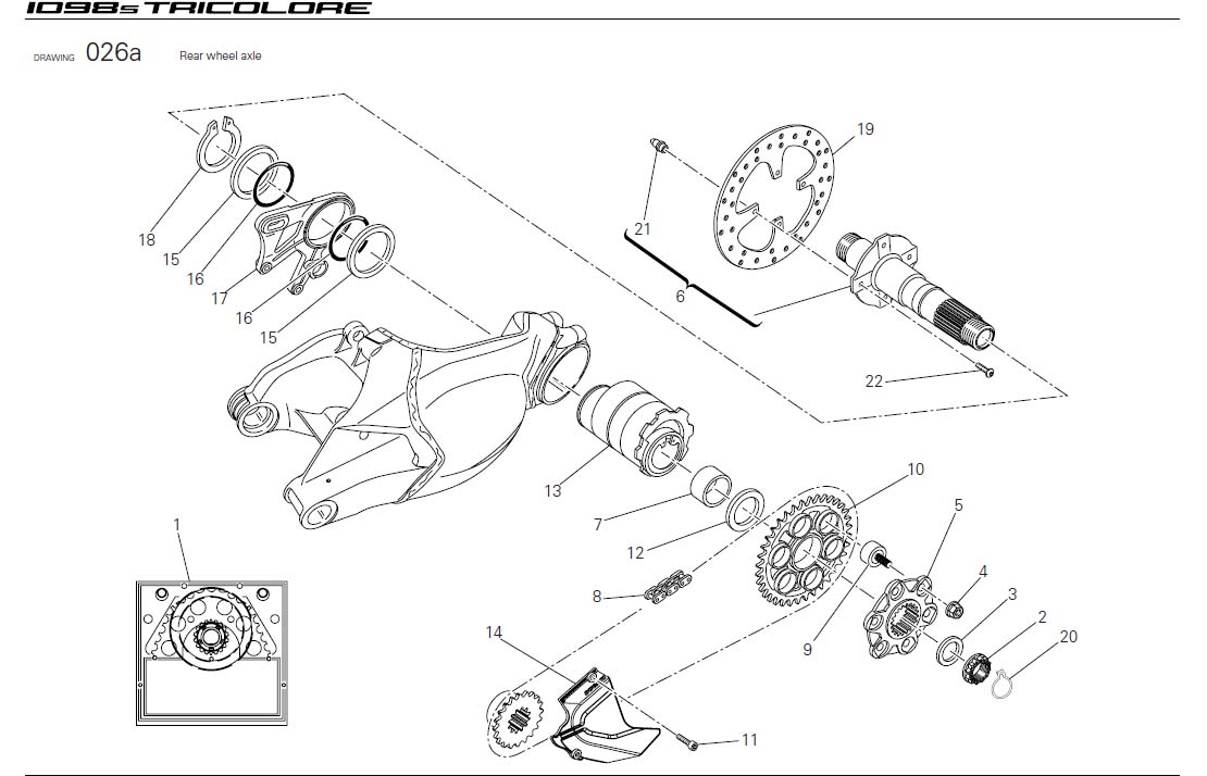 19Rear wheel axlehttps://images.simplepart.com/images/parts/ducati/fullsize/SBK1098STRICOLORE_USA_2007076.jpg