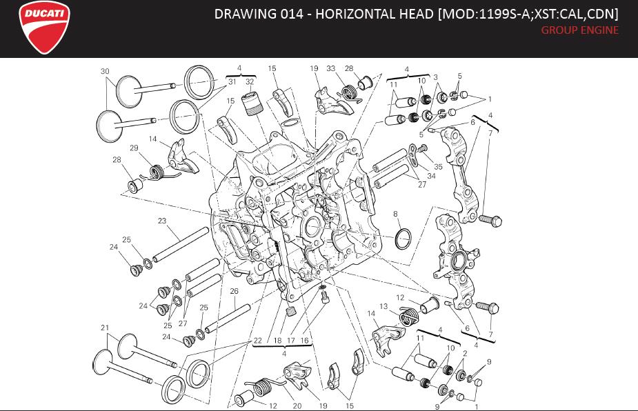 DRAWING 014 - HORIZONTAL HEAD [MOD:1199S-A;XST:CAL,CDN]; GROUP ENGINEhttps://images.simplepart.com/images/parts/ducati/fullsize/SBK1199S_ABS_PANIGALE_MY13_USA_EN044.jpg