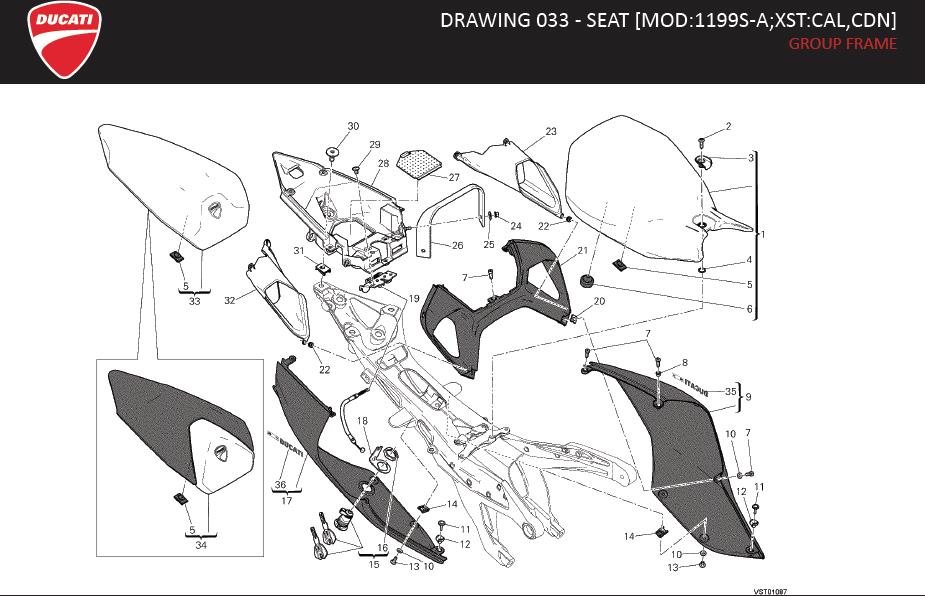 8DRAWING 033 - SEAT [MOD:1199S-A;XST:CAL,CDN]; GROUP FRAMEhttps://images.simplepart.com/images/parts/ducati/fullsize/SBK1199S_ABS_PANIGALE_MY13_USA_EN106.jpg