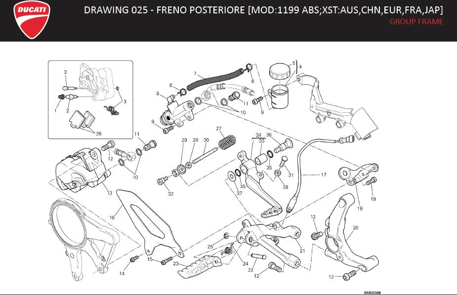 17DRAWING 025 - FRENO POSTERIORE [MOD:1199 ABS;XST:AUS,CHN,EUR,FRA,JAP]; GROUP FRAMEhttps://images.simplepart.com/images/parts/ducati/fullsize/SBK1199_ABS_PANIGALE_MY13_EN160.jpg