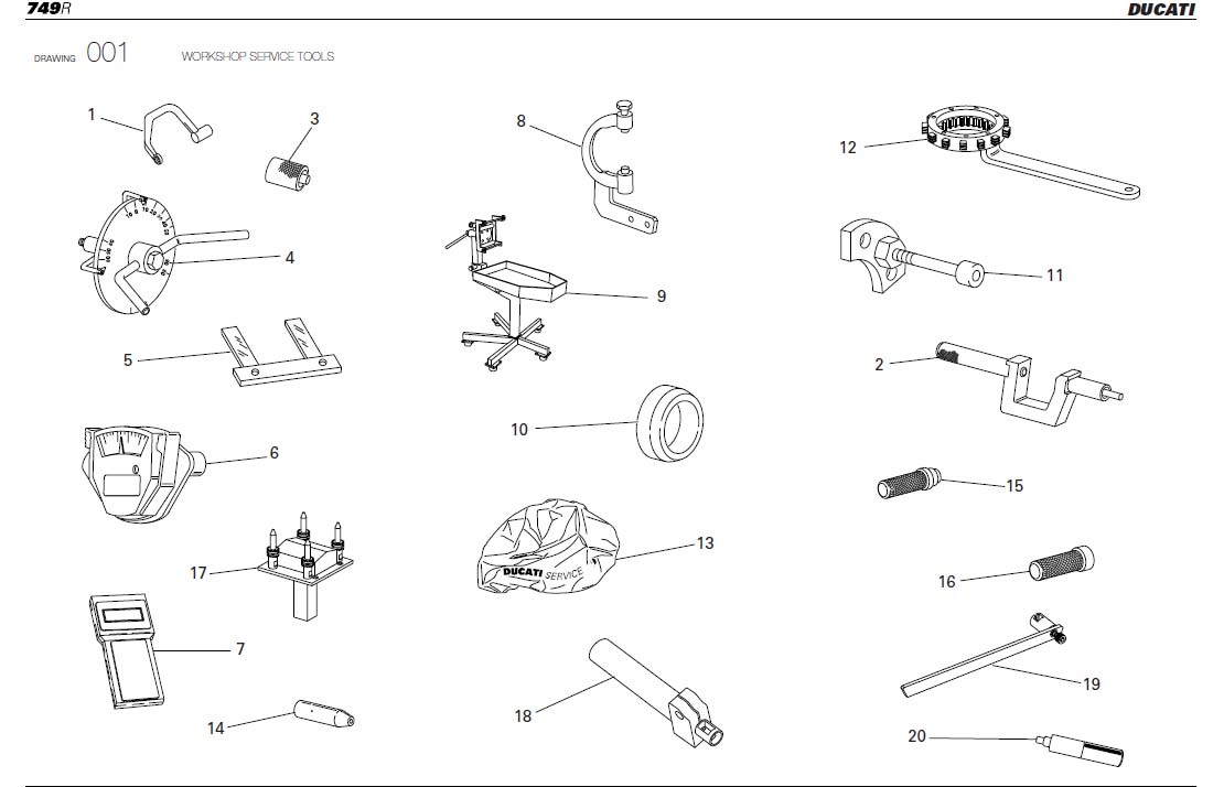 18WORKSHOP SERVICE TOOLShttps://images.simplepart.com/images/parts/ducati/fullsize/SBK749R_USA_2005008.jpg