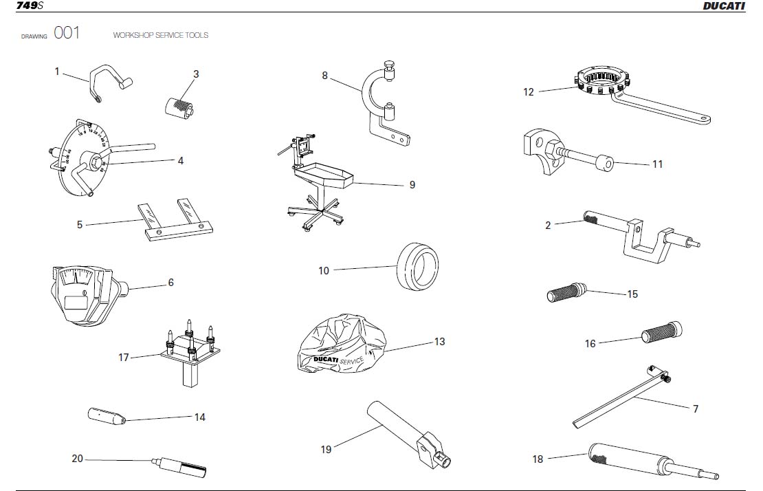 19WORKSHOP SERVICE TOOLShttps://images.simplepart.com/images/parts/ducati/fullsize/SBK749S_USA_2006008.jpg