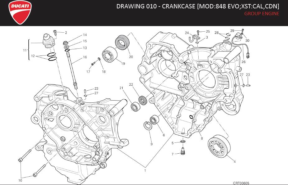 16DRAWING 010 - CRANKCASE [MOD:848 EVO;XST:CAL,CDN]; GROUP ENGINEhttps://images.simplepart.com/images/parts/ducati/fullsize/SBK848_EVO_MY13_USA_EN_034.jpg