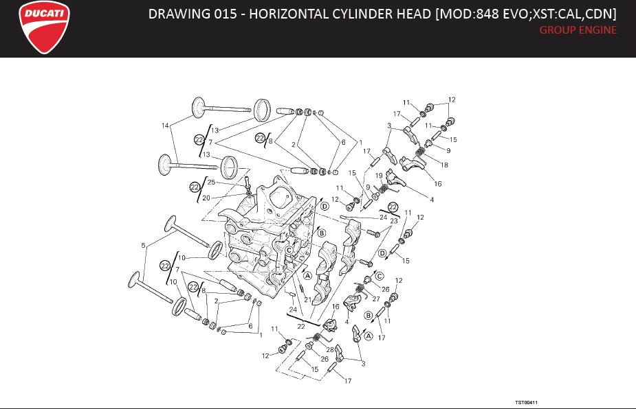 DRAWING 015 - HORIZONTAL CYLINDER HEAD [MOD:848 EVO;XST:CAL,CDN]; GROUP ENGINEhttps://images.simplepart.com/images/parts/ducati/fullsize/SBK848_EVO_MY13_USA_EN_052.jpg