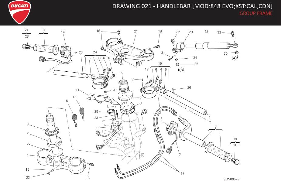 8DRAWING 021 - HANDLEBAR [MOD:848 EVO;XST:CAL,CDN]; GROUP FRAMEhttps://images.simplepart.com/images/parts/ducati/fullsize/SBK848_EVO_MY13_USA_EN_078.jpg