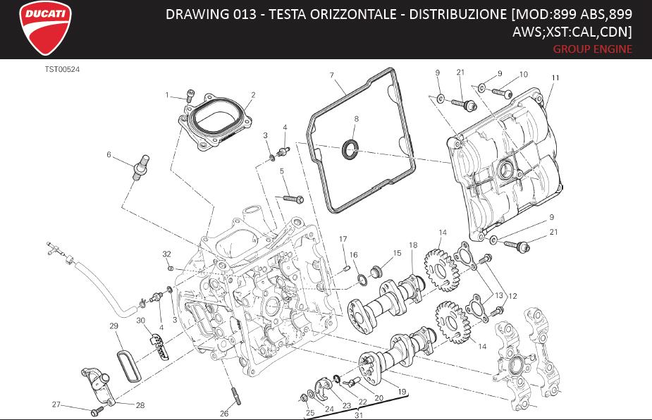 7DRAWING 013 - TESTA ORIZZONTALE - DISTRIBUZIONE [MOD:899 ABS,899; AWS;XST:CAL,CDN]; GROUP ENGINEhttps://images.simplepart.com/images/parts/ducati/fullsize/SBK899_USA_MY15_EN040.jpg