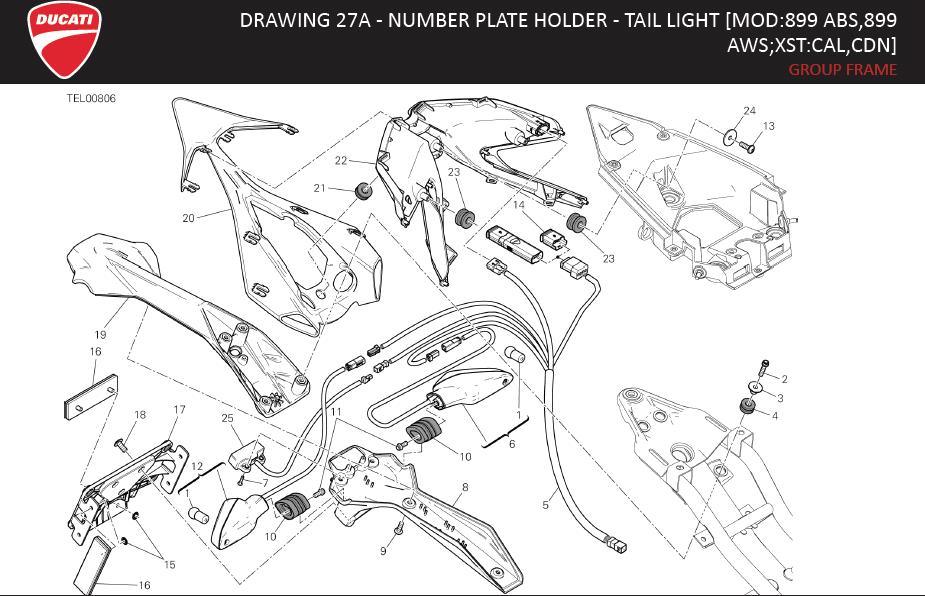 20DRAWING 27A - NUMBER PLATE HOLDER - TAIL LIGHT [MOD:899 ABS,899; AWS;XST:CAL,CDN]; GROUP FRAMEhttps://images.simplepart.com/images/parts/ducati/fullsize/SBK899_USA_MY15_EN128.jpg