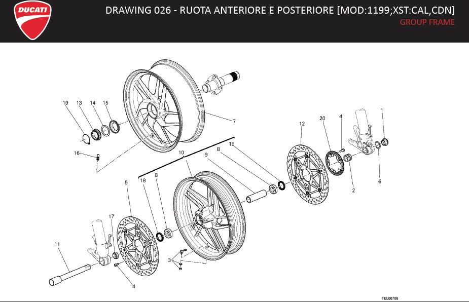 11DRAWING 026 - RUOTA ANTERIORE E POSTERIORE [MOD:1199;XST:CAL,CDN]; GROUP FRAMEhttps://images.simplepart.com/images/parts/ducati/fullsize/SBK_1199R_MY13_USA_EN098.jpg