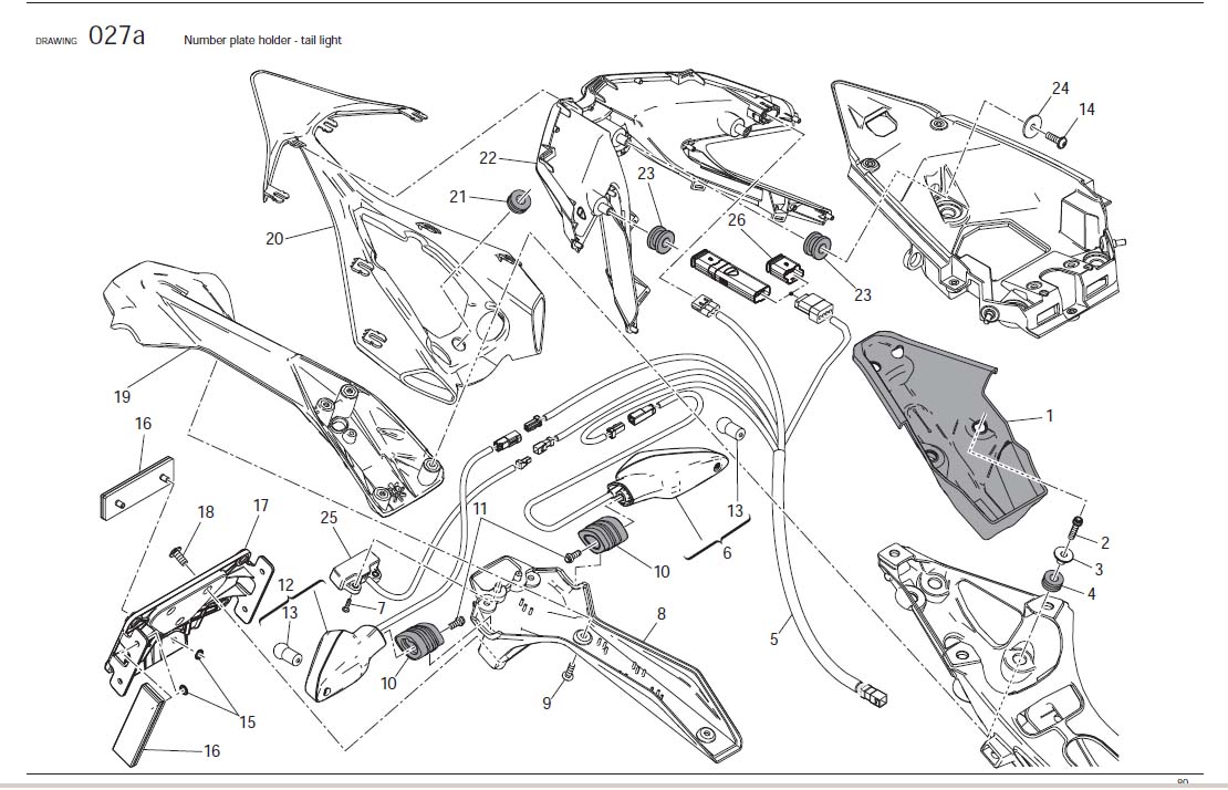 23Number plate holder - tail lighthttps://images.simplepart.com/images/parts/ducati/fullsize/SBK_1199_PANIGALE_S_USA_2012_ED00082.jpg