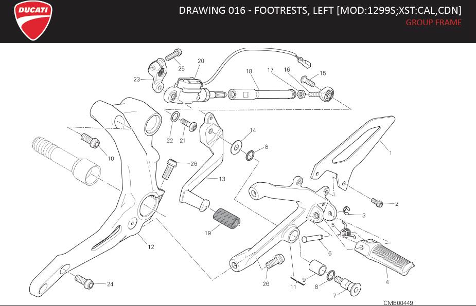 11DRAWING 016 - FOOTRESTS, LEFT [MOD:1299S;XST:CAL,CDN]; GROUP FRAMEhttps://images.simplepart.com/images/parts/ducati/fullsize/SBK_1299S_MY15_USA_EN078.jpg