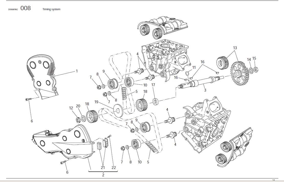 Diagram Timing system for your Ducati