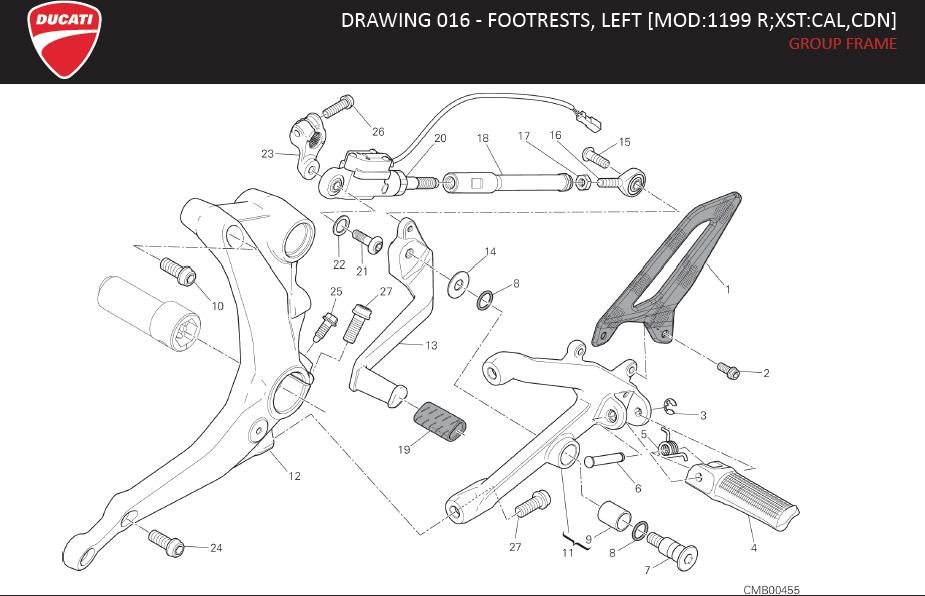 11DRAWING 016 - FOOTRESTS, LEFT [MOD:1199 R;XST:CAL,CDN]; GROUP FRAMEhttps://images.simplepart.com/images/parts/ducati/fullsize/SBK_PANIGALE_R_MY15_USA_EN078.jpg