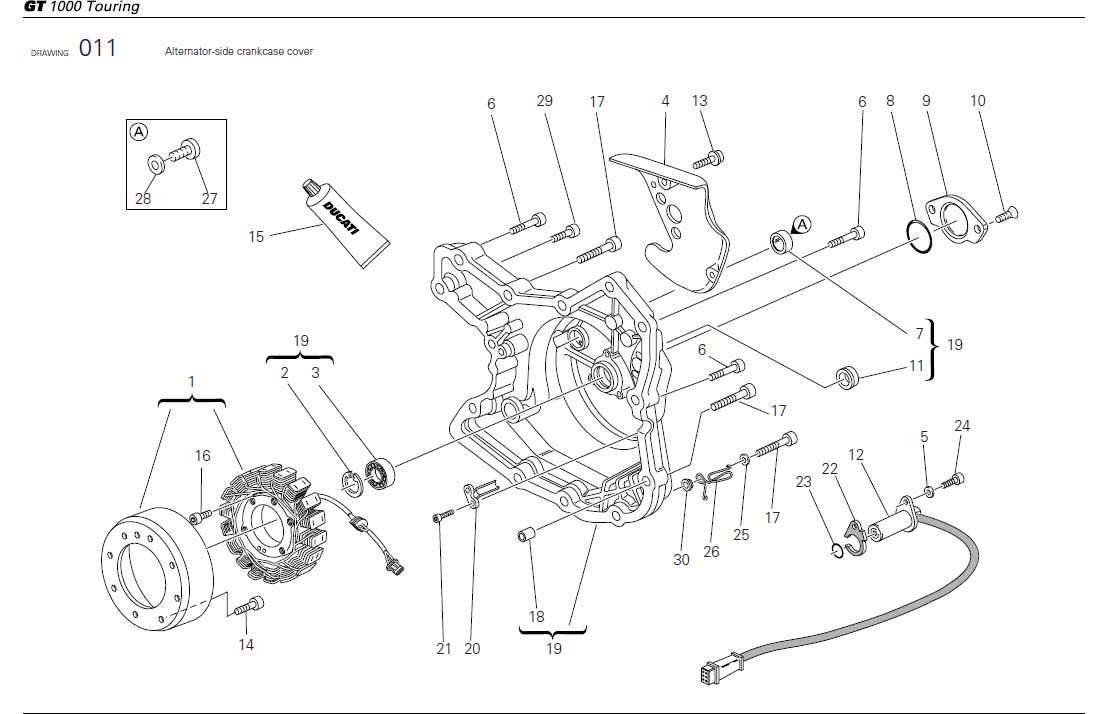 4Alternator-side crankcase coverhttps://images.simplepart.com/images/parts/ducati/fullsize/SCGT1000TOURING_USA_2009032.jpg