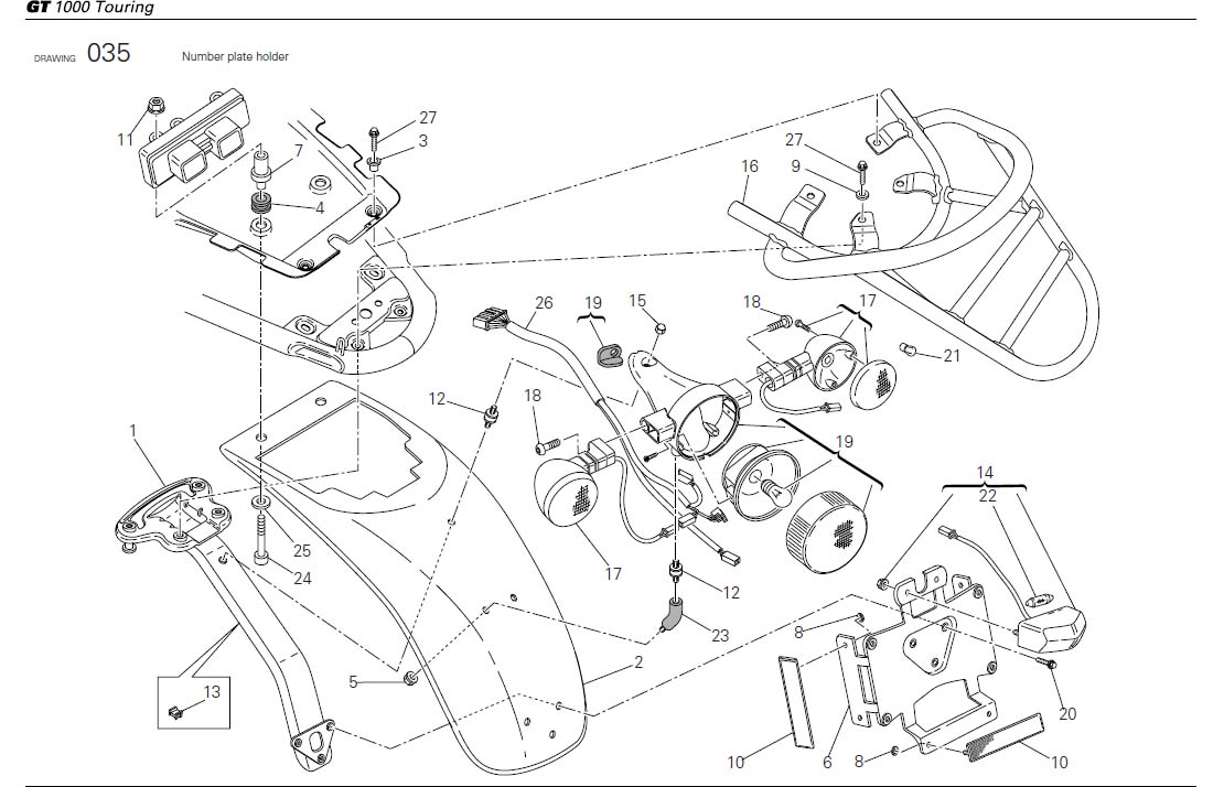 17Number plate holderhttps://images.simplepart.com/images/parts/ducati/fullsize/SCGT1000TOURING_USA_2009082.jpg