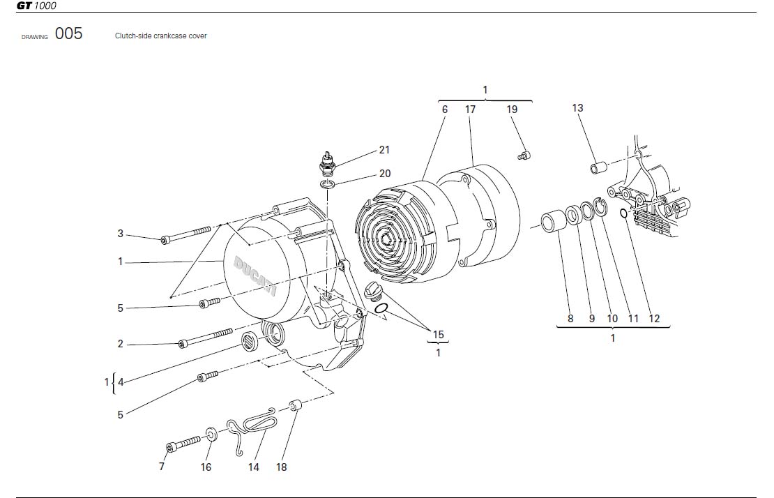 1Clutch-side crankcase coverhttps://images.simplepart.com/images/parts/ducati/fullsize/SCGT1000_USA_2007020.jpg