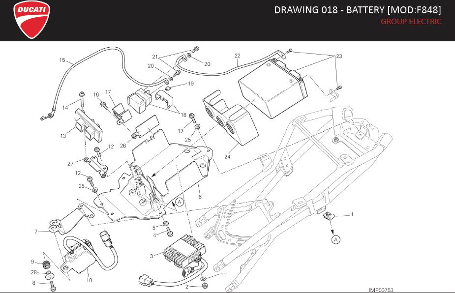 2DRAWING 018 - BATTERY [MOD:F848]; GROUP ELECTRIChttps://images.simplepart.com/images/parts/ducati/fullsize/SF848_USA_MY15_EN008.jpg