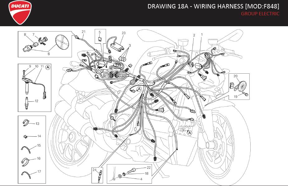 12DRAWING 18A - WIRING HARNESS [MOD:F848]; GROUP ELECTRIChttps://images.simplepart.com/images/parts/ducati/fullsize/SF848_USA_MY15_EN014.jpg