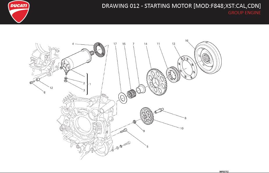 7DRAWING 012 - STARTING MOTOR [MOD:F848;XST:CAL,CDN]; GROUP ENGINEhttps://images.simplepart.com/images/parts/ducati/fullsize/SF_848_MY13_USA_EN040.jpg