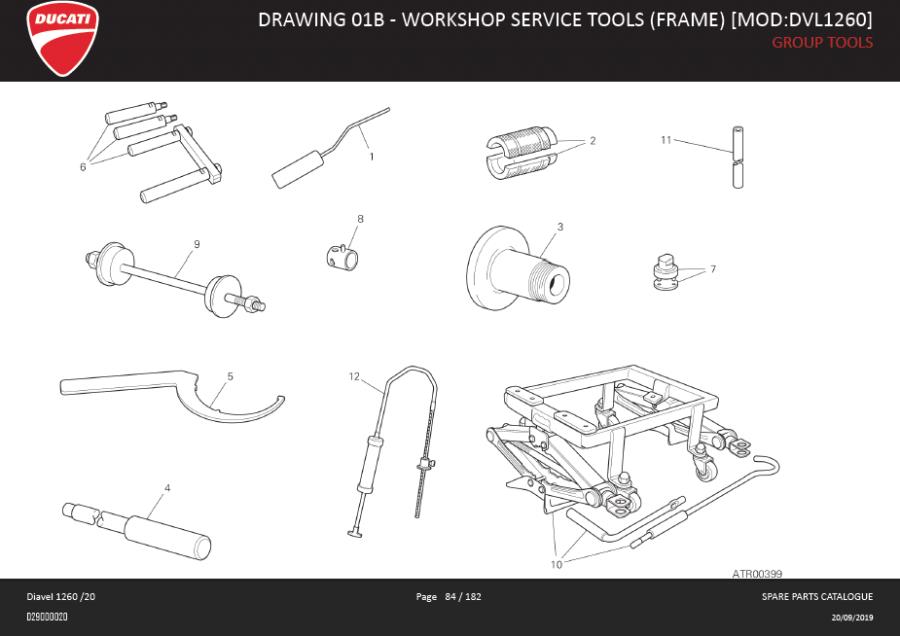 12DRAWING 01B - WORKSHOP SERVICE TOOLS (FRAME) [MOD:DVL1260]; GROUP TOOLShttps://images.simplepart.com/images/parts/ducati/fullsize/SPC_-_DIAVEL_1260_-_EN_-_MY20084.jpg