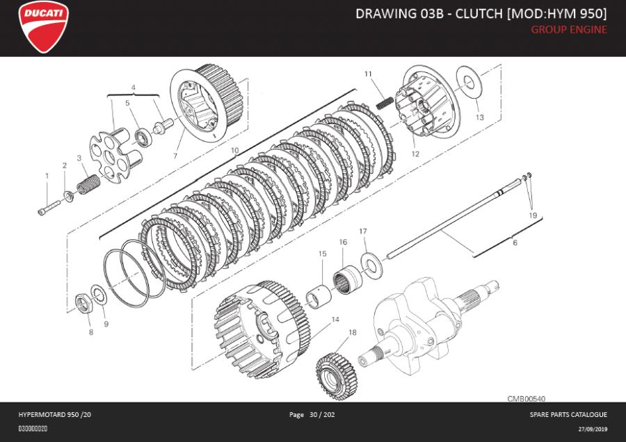 6DRAWING 03B - CLUTCH [MOD:HYM 950]; GROUP ENGINEhttps://images.simplepart.com/images/parts/ducati/fullsize/SPC_-_HYPERMOTARD_950_-_EN_-_MY20030.jpg