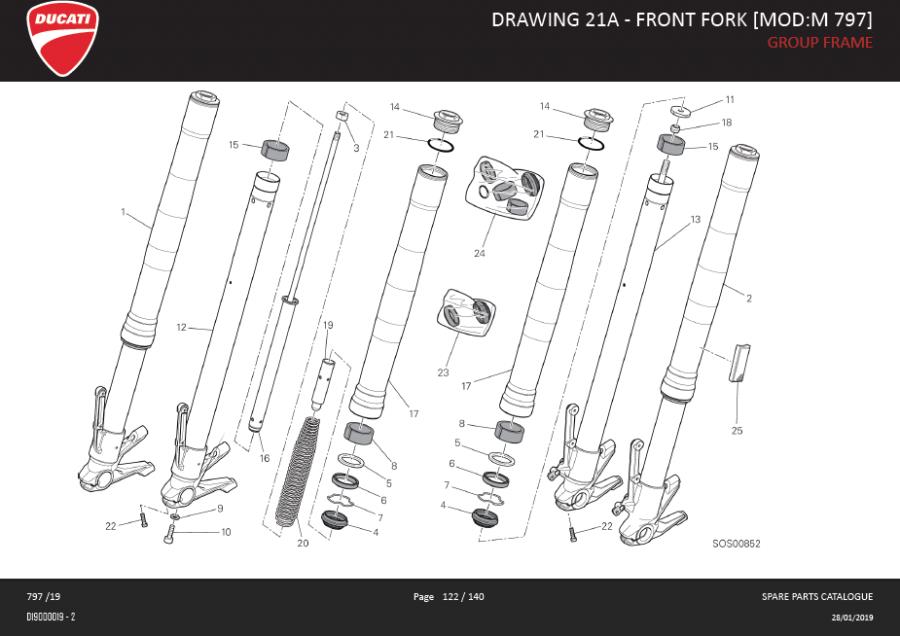 1DRAWING 21A - FRONT FORK [MOD:M 797]; GROUP FRAMEhttps://images.simplepart.com/images/parts/ducati/fullsize/SPC_-_MONSTER_797_-_EN_-_MY19122.jpg