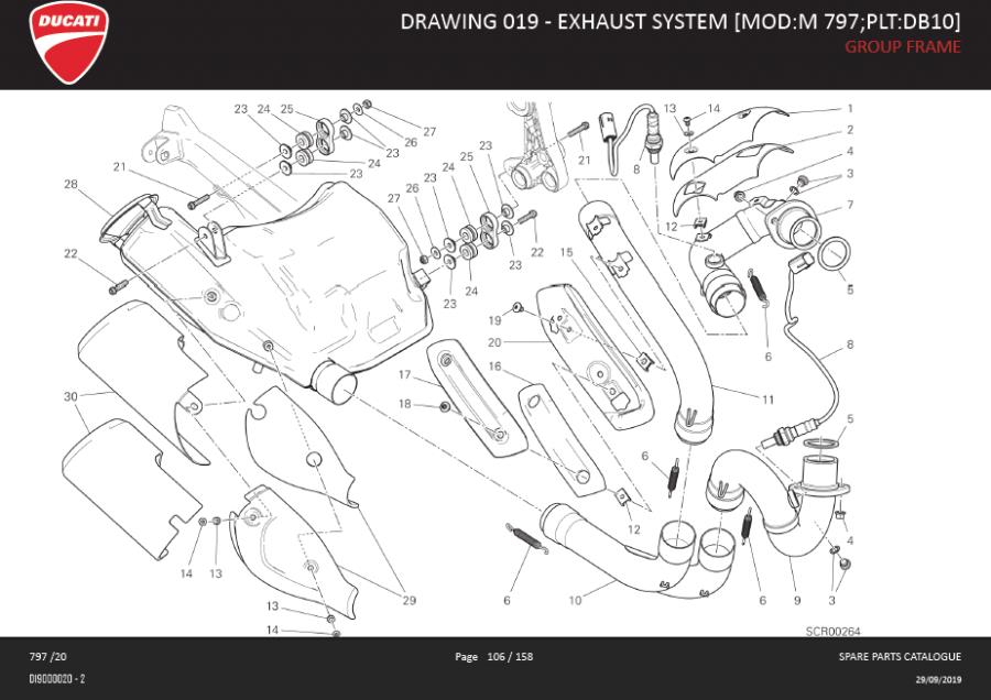 17DRAWING 019 - EXHAUST SYSTEM [MOD:M 797;PLT:DB10]; GROUP FRAMEhttps://images.simplepart.com/images/parts/ducati/fullsize/SPC_-_MONSTER_797_-_EN_-_MY20106.jpg