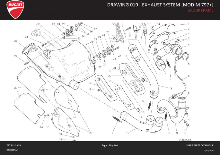 11DRAWING 019 - EXHAUST SYSTEM [MOD:M 797+]; GROUP FRAMEhttps://images.simplepart.com/images/parts/ducati/fullsize/SPC_-_MONSTER_797___-_EN_-_MY19090.jpg