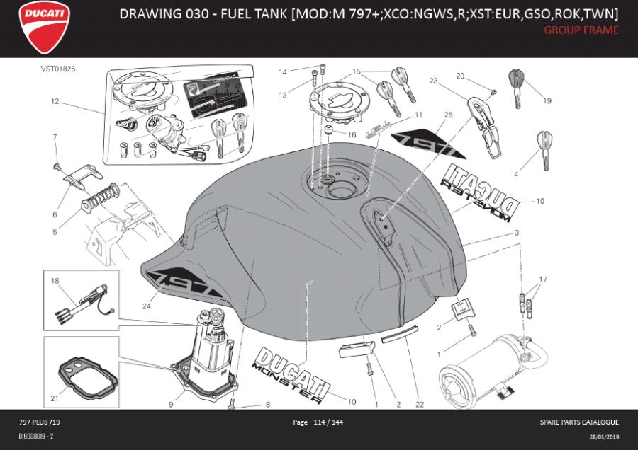 20DRAWING 030 - FUEL TANK [MOD:M 797+;XCO:NGWS,R;XST:EUR,GSO,ROK,TWN]; GROUP FRAMEhttps://images.simplepart.com/images/parts/ducati/fullsize/SPC_-_MONSTER_797___-_EN_-_MY19114.jpg