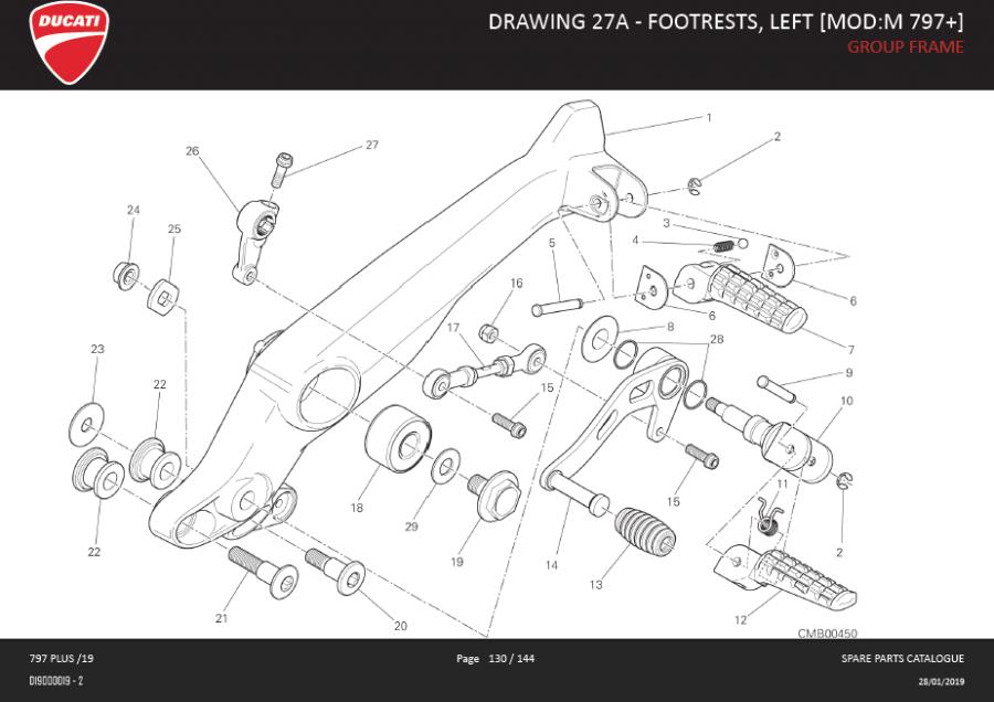 1DRAWING 27A - FOOTRESTS, LEFT [MOD:M 797+]; GROUP FRAMEhttps://images.simplepart.com/images/parts/ducati/fullsize/SPC_-_MONSTER_797___-_EN_-_MY19130.jpg