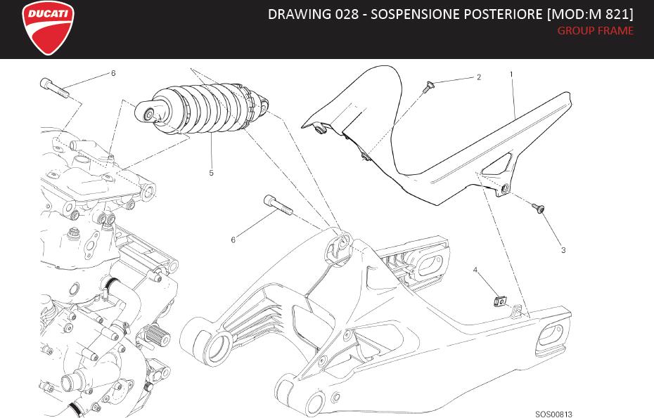 5DRAWING 028 - SOSPENSIONE POSTERIORE [MOD:M 821]; GROUP FRAMEhttps://images.simplepart.com/images/parts/ducati/fullsize/SPC_-_MONSTER_821_-_EN_-_MY20132.jpg