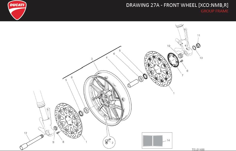 3DRAWING 27A - FRONT WHEEL [XCO:NMB,R]; GROUP FRAMEhttps://images.simplepart.com/images/parts/ducati/fullsize/SPC_-_MONSTER_937_-_EN_-_MY23168.jpg