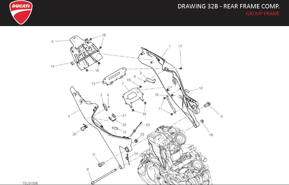 1DRAWING 32B - REAR FRAME COMP.; GROUP FRAMEhttps://images.simplepart.com/images/parts/ducati/fullsize/SPC_-_MONSTER_937_-_EN_-_MY23196.jpg