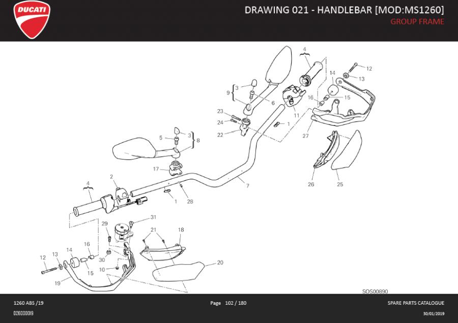 20DRAWING 021 - HANDLEBAR [MOD:MS1260]; GROUP FRAMEhttps://images.simplepart.com/images/parts/ducati/fullsize/SPC_-_MULTISTRADA_1260_-_EN_-_MY19102.jpg