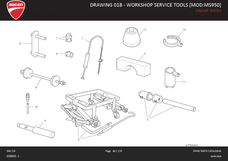 1DRAWING 01B - WORKSHOP SERVICE TOOLS [MOD:MS950]; GROUP TOOLShttps://images.simplepart.com/images/parts/ducati/fullsize/SPC_-_MULTISTRADA_950_-_EN_-_MY19086.jpg